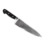 Plastic 13 Inch Chef’s Knife Silver Blade and Black Handle