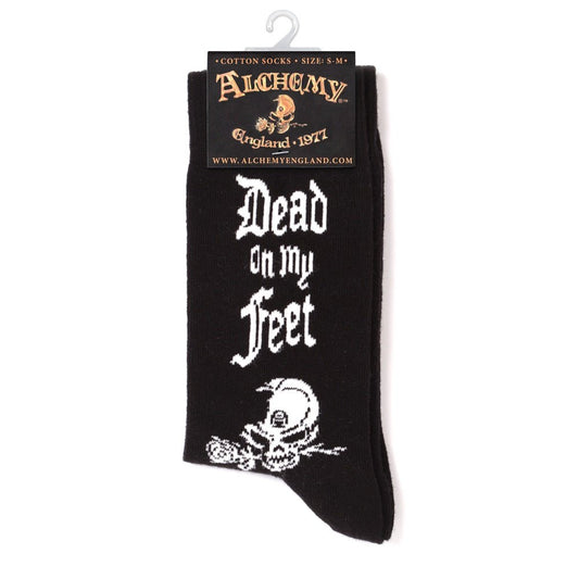 Dead On My Feet Socks-0