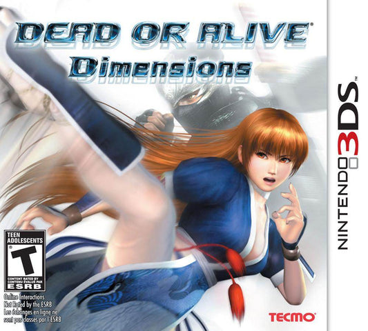 Dead or Alive Dimensions (Nintendo 3DS) - Game Manual Only