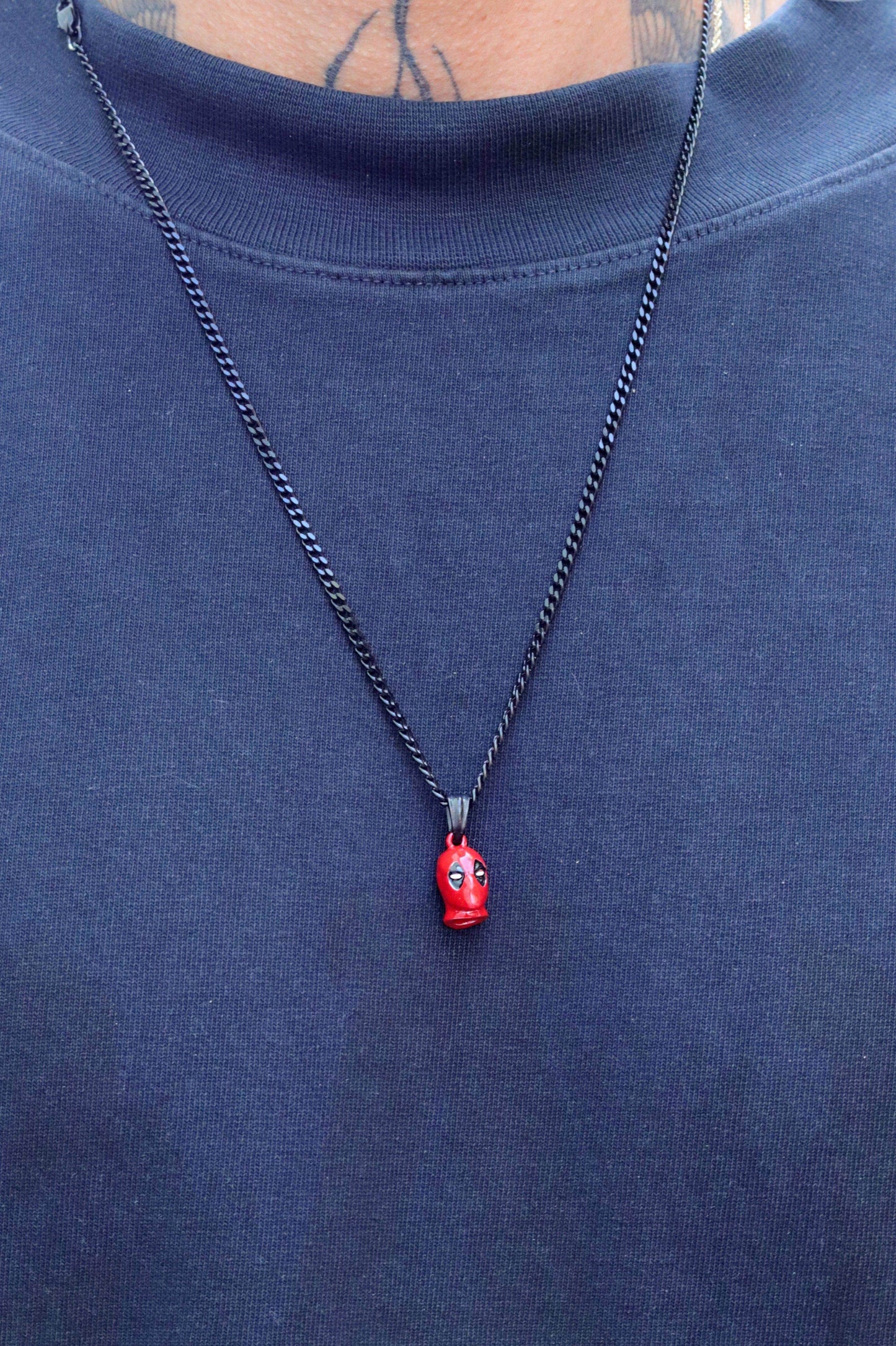 Marvel™ Deadpool Necklace - Black