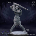 Death Bound Thrall: Sculpt 2 (Skeleton Warrior, Regular or On Fire) - Regular Skeleton
