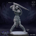 Death Bound Thrall: Sculpt 2 (Skeleton Warrior, Regular or On Fire) - Regular Skeleton