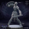 Death Bound Thrall: Sculpt 4 (Skeleton Warrior, Regular or On Fire) - Regular Skeleton