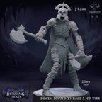Death Bound Thrall: Sculpt 5 (Skeleton Commander, Regular or On Fire) - Regular Skeleton