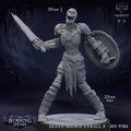 Death Bound Thrall: Sculpt 8 (Skeleton Warrior, Regular or On Fire) - Regular Skeleton