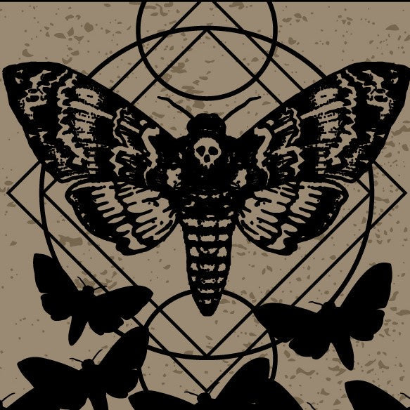 Death's Head Hawkmoth Crew Socks