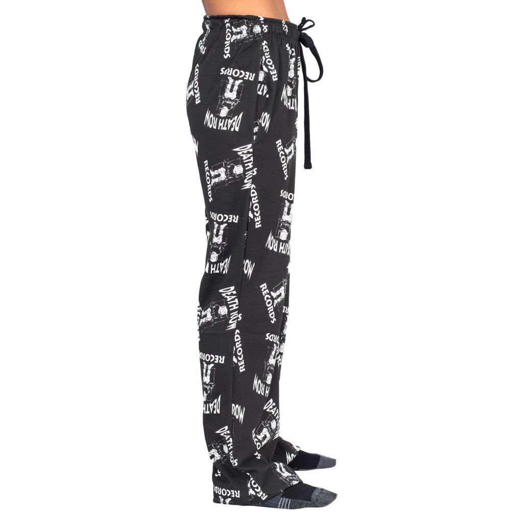 Deathrow Records Logo Toss Adult Sleep Lounge Pants