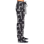Deathrow Records Logo Toss Adult Sleep Lounge Pants