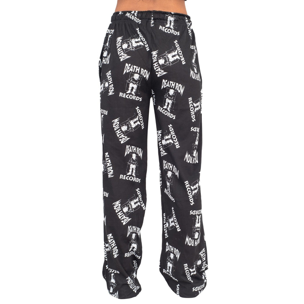 Deathrow Records Logo Toss Adult Sleep Lounge Pants