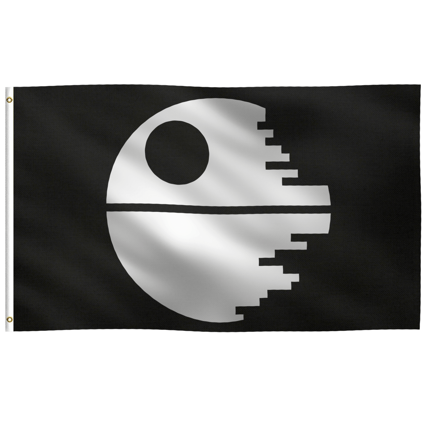 Star Wars Death Star Flag (Black)