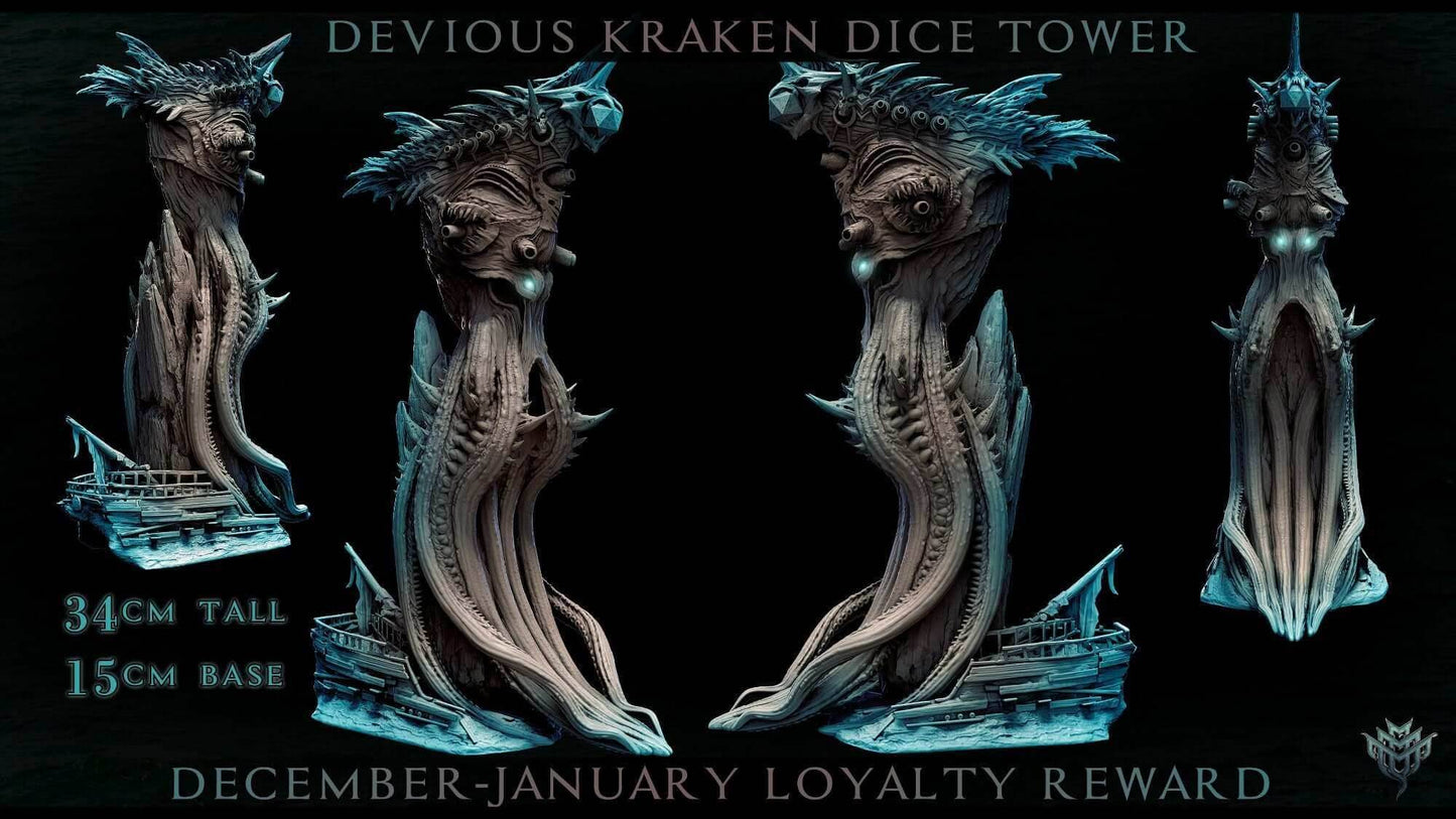 Kraken Dice Tower (MMM) - 