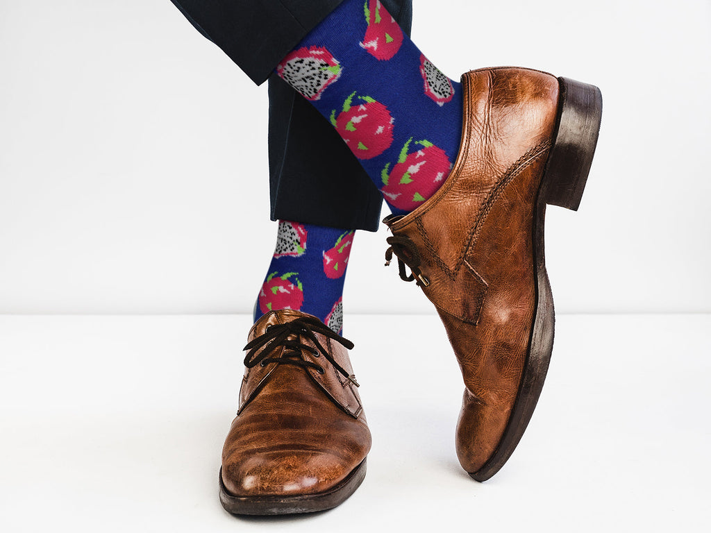 Dragon Fruit Socks - Comfy Cotton for Men & Women