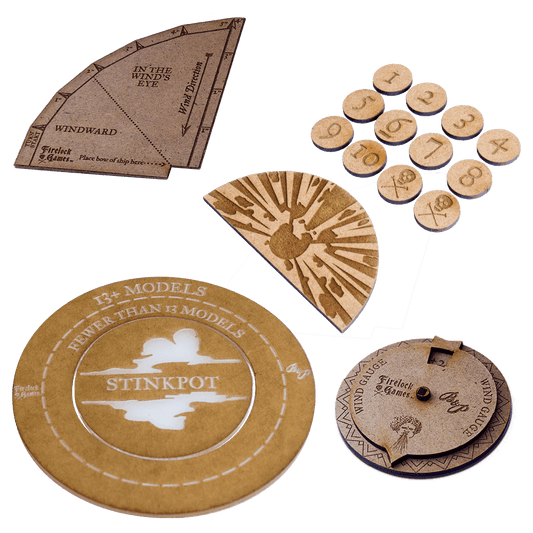 Blood & Plunder: Deluxe Template Set - 