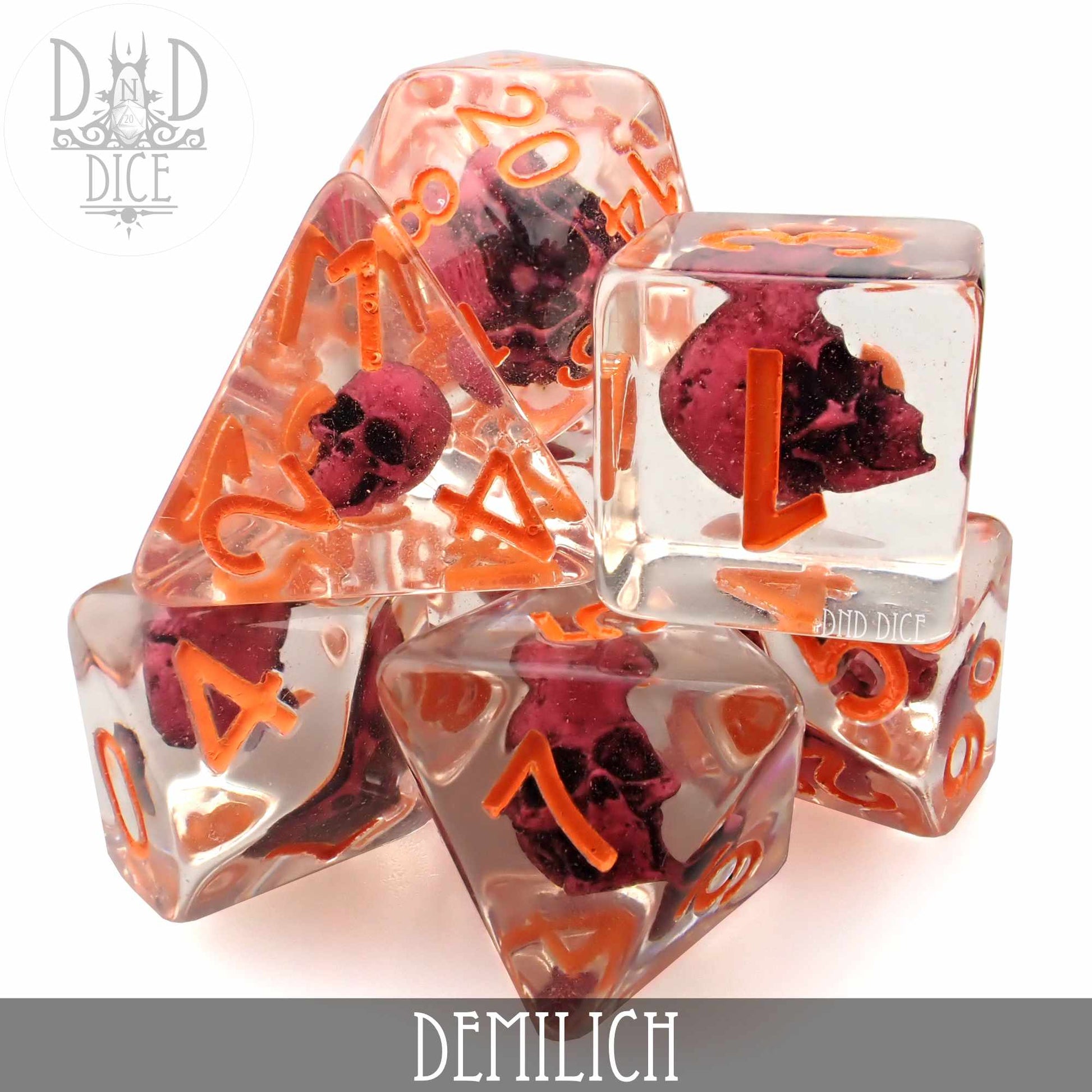 Demilich Dice Set