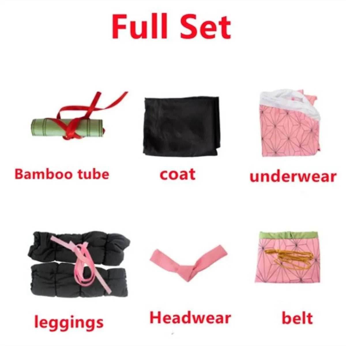 Nezuko Cosplay - Suit / child size 150cm / Kimetsu