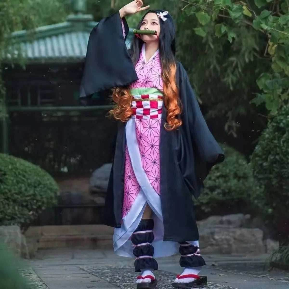 Nezuko Cosplay - Suit / S / Kimetsu