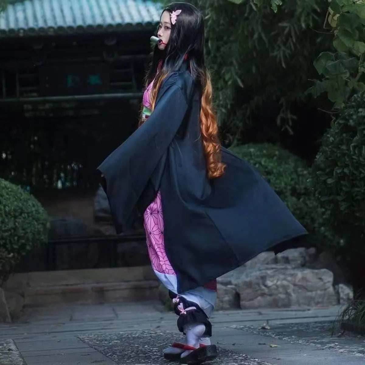Nezuko Cosplay - Suit / S / Kimetsu