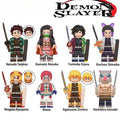 Demon Slayer Set of 8 Anime Lego Minifigures Custom Toys S1