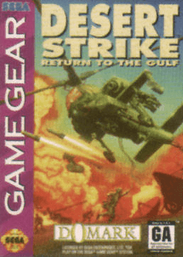 Desert Strike (Sega Game Gear) - Game Manual Only