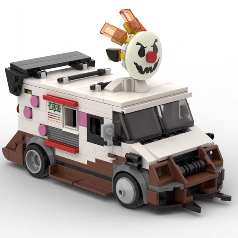 Dessert Ice Cream Car Model Children's Assembling Building Blocks Toy