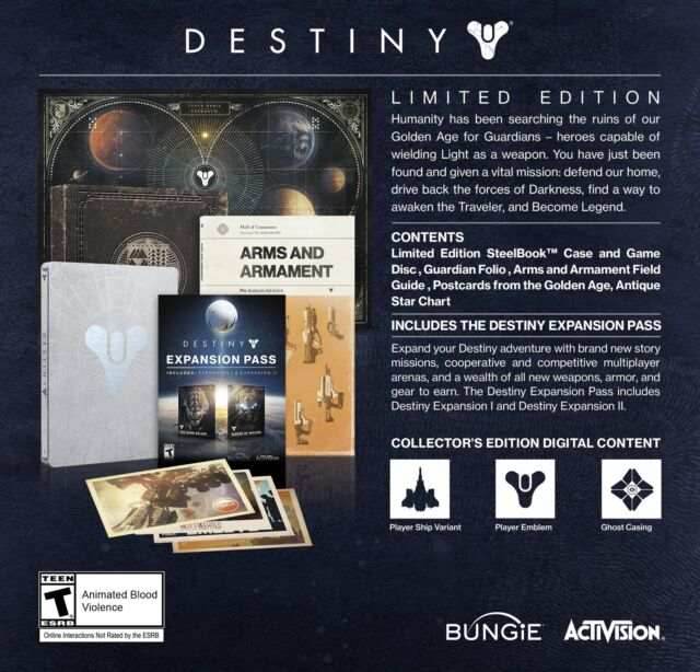 Destiny Limited Edition Box (Xbox One) - Game Only