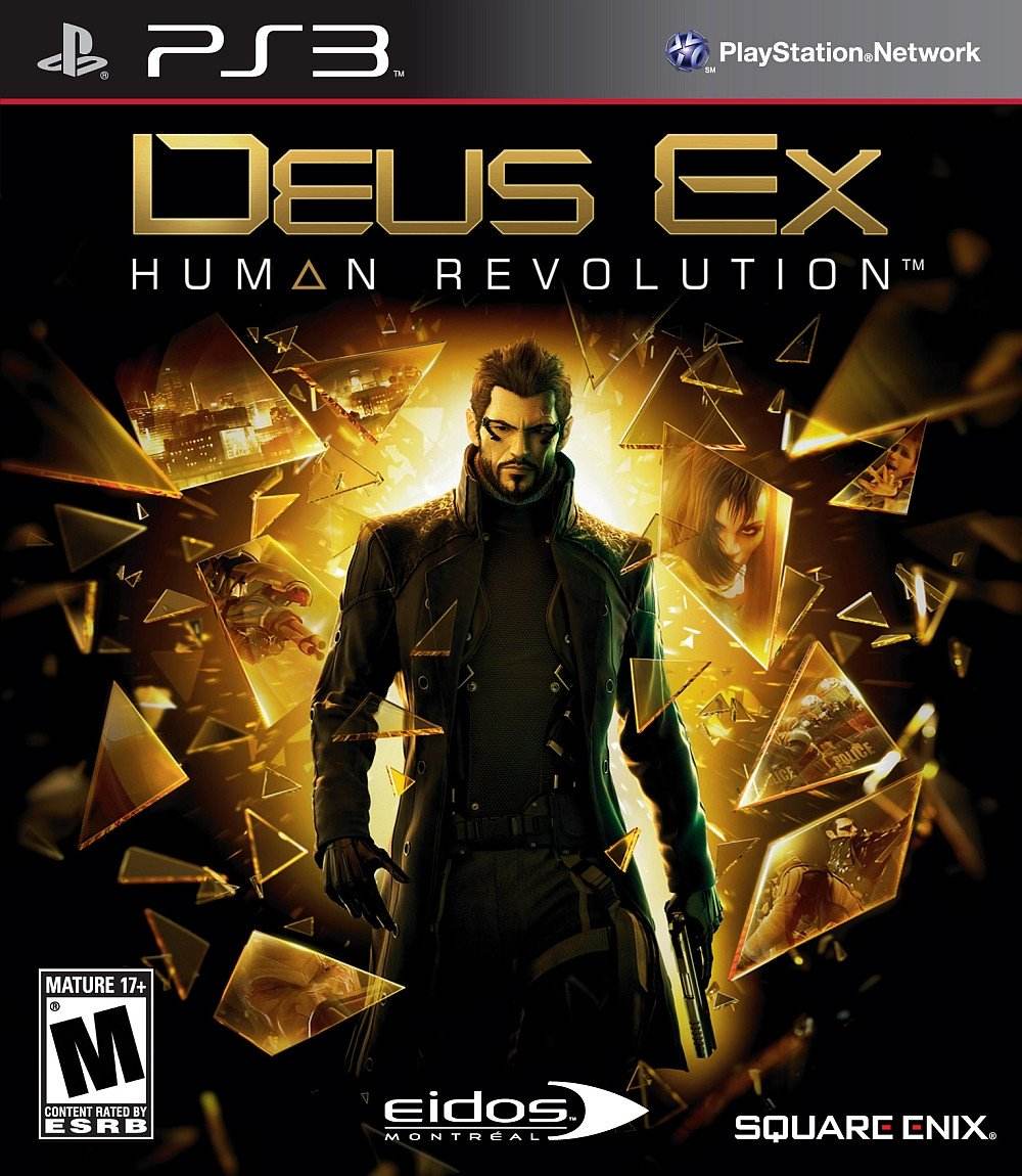 Deus Ex: Human Revolution (Playstation 3) - Game Manual Only