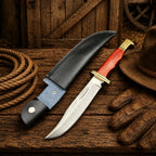 Dexter's First Knife Replica – D2 Steel Blade Wood Handle