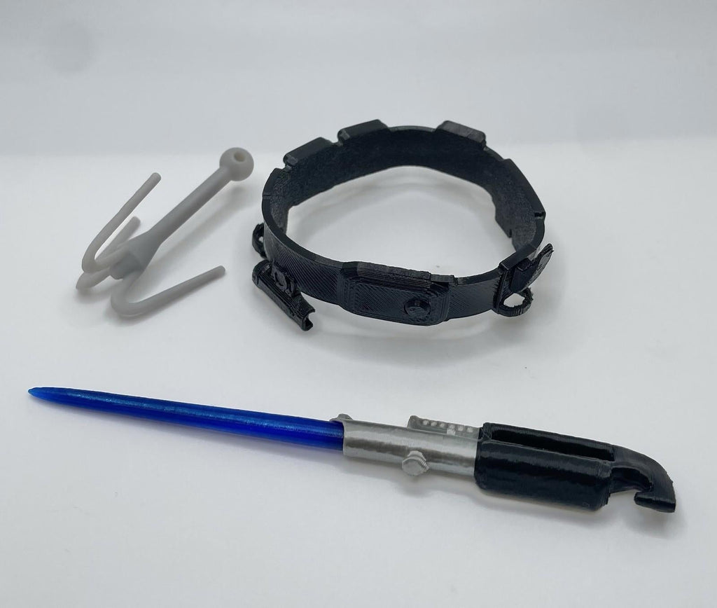 Vintage Star Wars 12 Inch Luke Skywalker Replacement REPRO Lightsaber Belt Hook