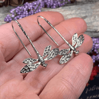 Elegant Dragonfly Earrings - 