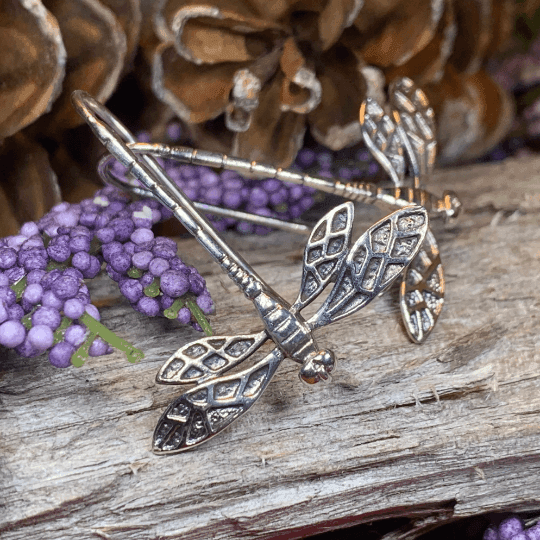 Elegant Dragonfly Earrings - 