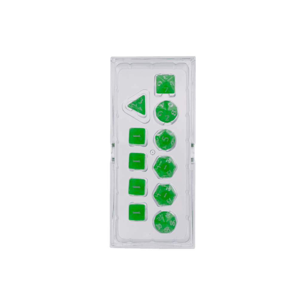 Ultra PRO: 11-Dice Set - Eclipse (Lime Green) - 