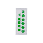 Ultra PRO: 11-Dice Set - Eclipse (Lime Green) - 