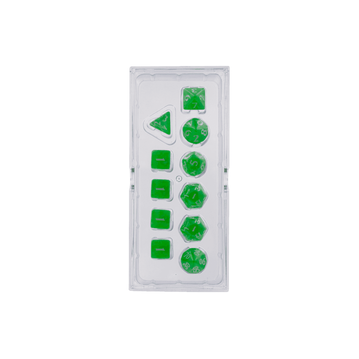 Ultra PRO: 11-Dice Set - Eclipse (Lime Green) - 