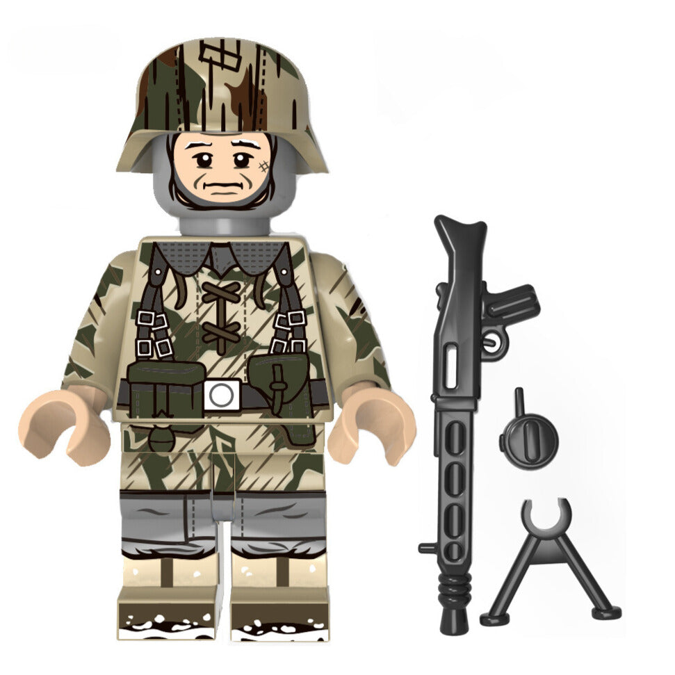 WWII - German Elite Machine Gunner - Mil-Blox