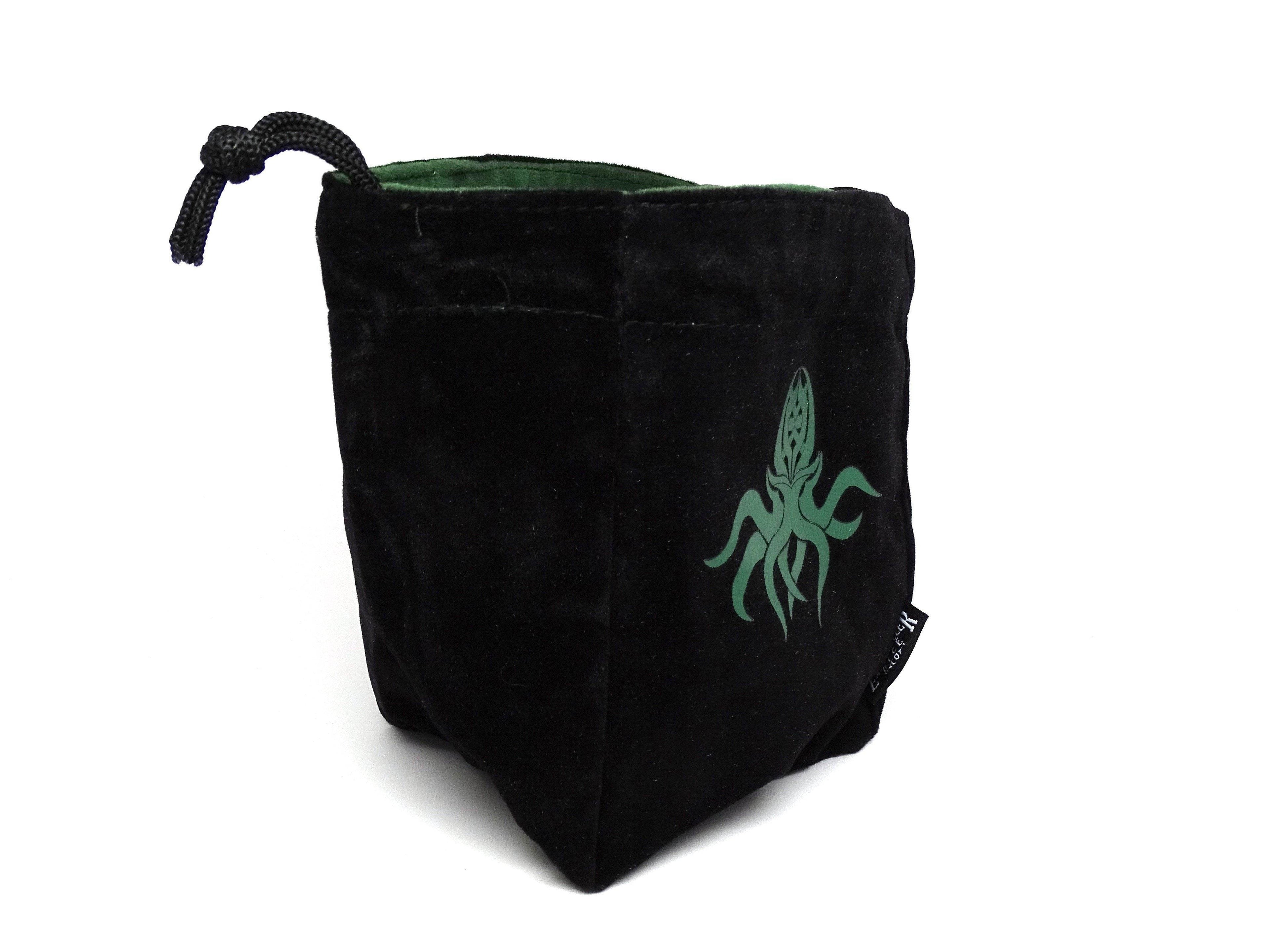 Cthulhu Reversible Microfiber Self-Standing Large Dice Bag - Role-Players