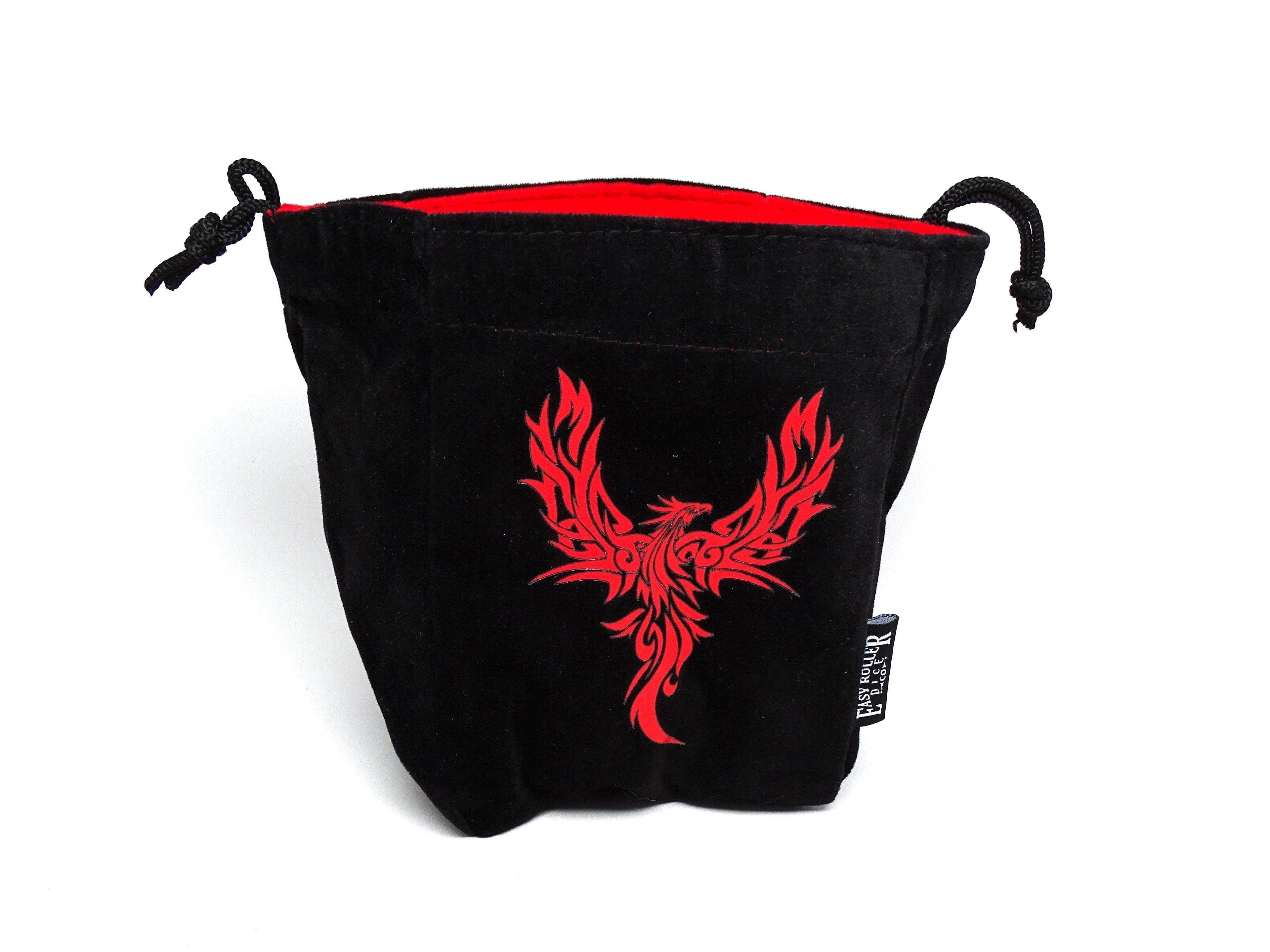 Phoenix Reversible Microfiber Self-Standing Large Dice Bag - Role-Players