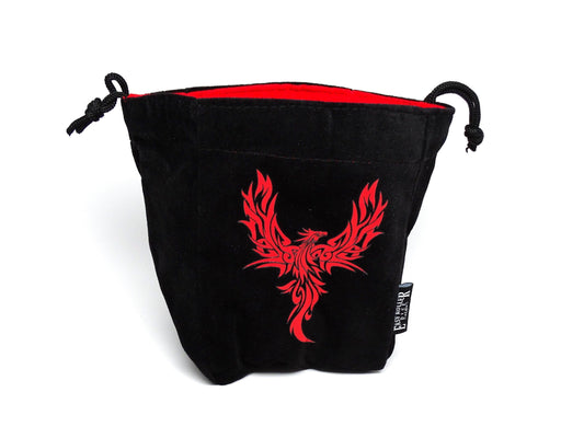 Phoenix Reversible Microfiber Self-Standing Large Dice Bag - 