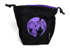 Raven Reversible Microfiber Self-Standing Large Dice Bag - Role-Players