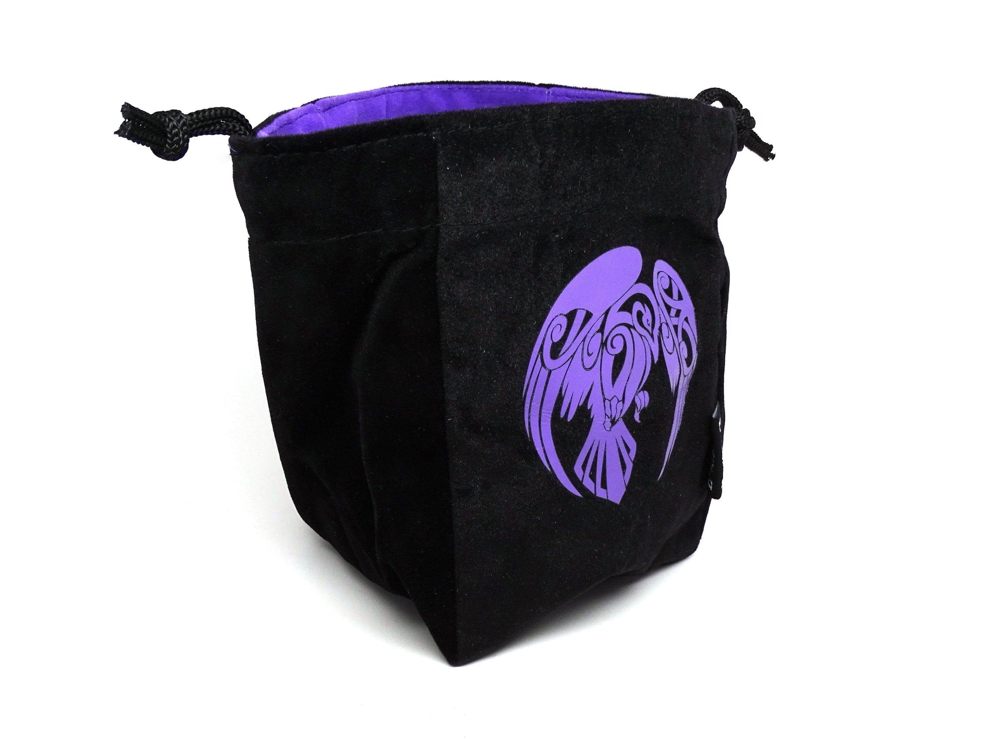 Raven Reversible Microfiber Self-Standing Large Dice Bag - 