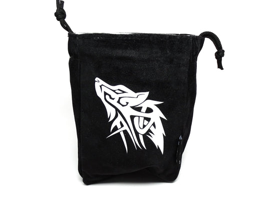 Wolf Reversible Microfiber Self-Standing Large Dice Bag - 