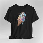 Dice Cream DnD Shirt - Black / S