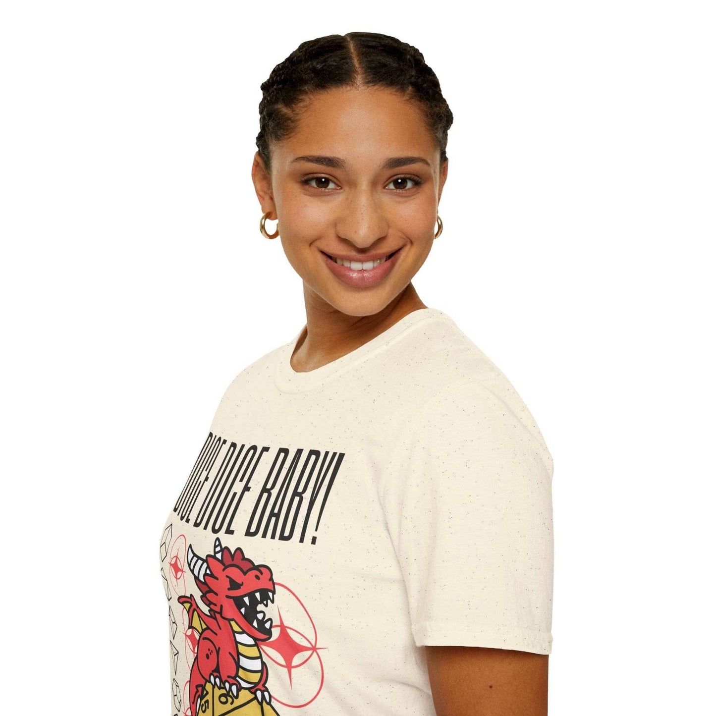 Dice Dice Baby D&D Shirt - Black / S