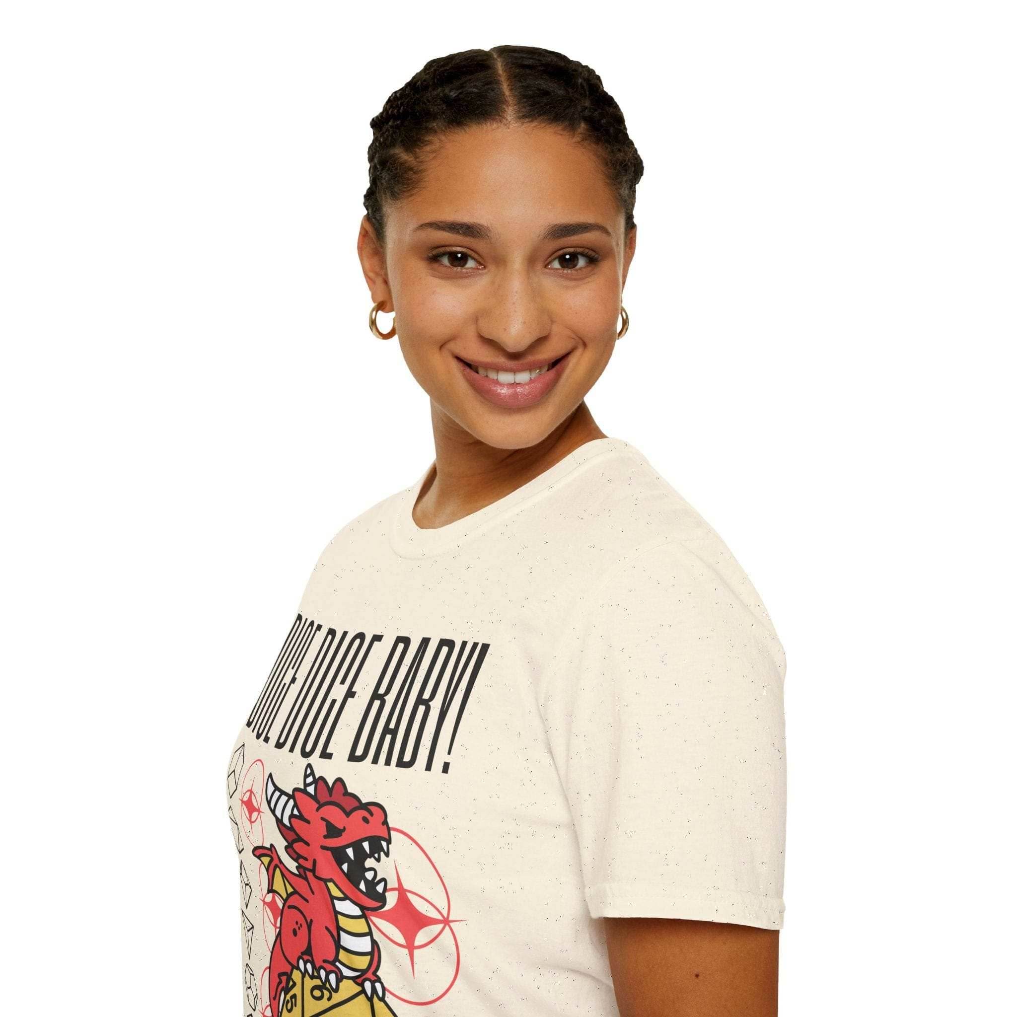 Dice Dice Baby D&D Shirt - Black / S