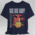 Dice Dice Baby D&D Shirt - Navy / S