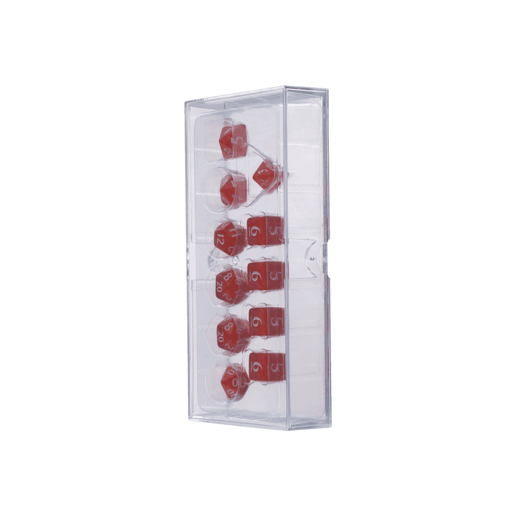 Ultra PRO: 11-Dice Set - Eclipse (Apple Red) - 