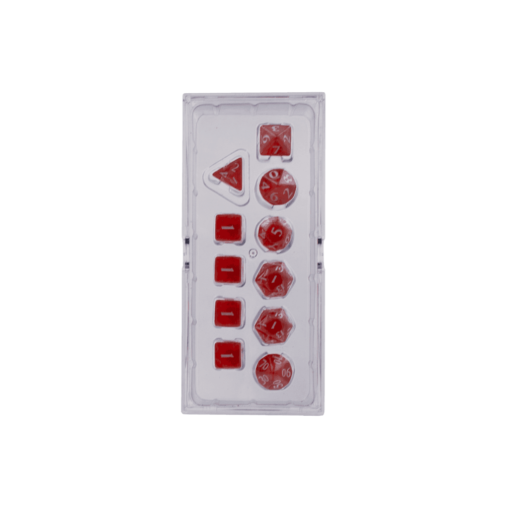 Ultra PRO: 11-Dice Set - Eclipse (Apple Red) - 