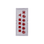 Ultra PRO: 11-Dice Set - Eclipse (Apple Red) - 