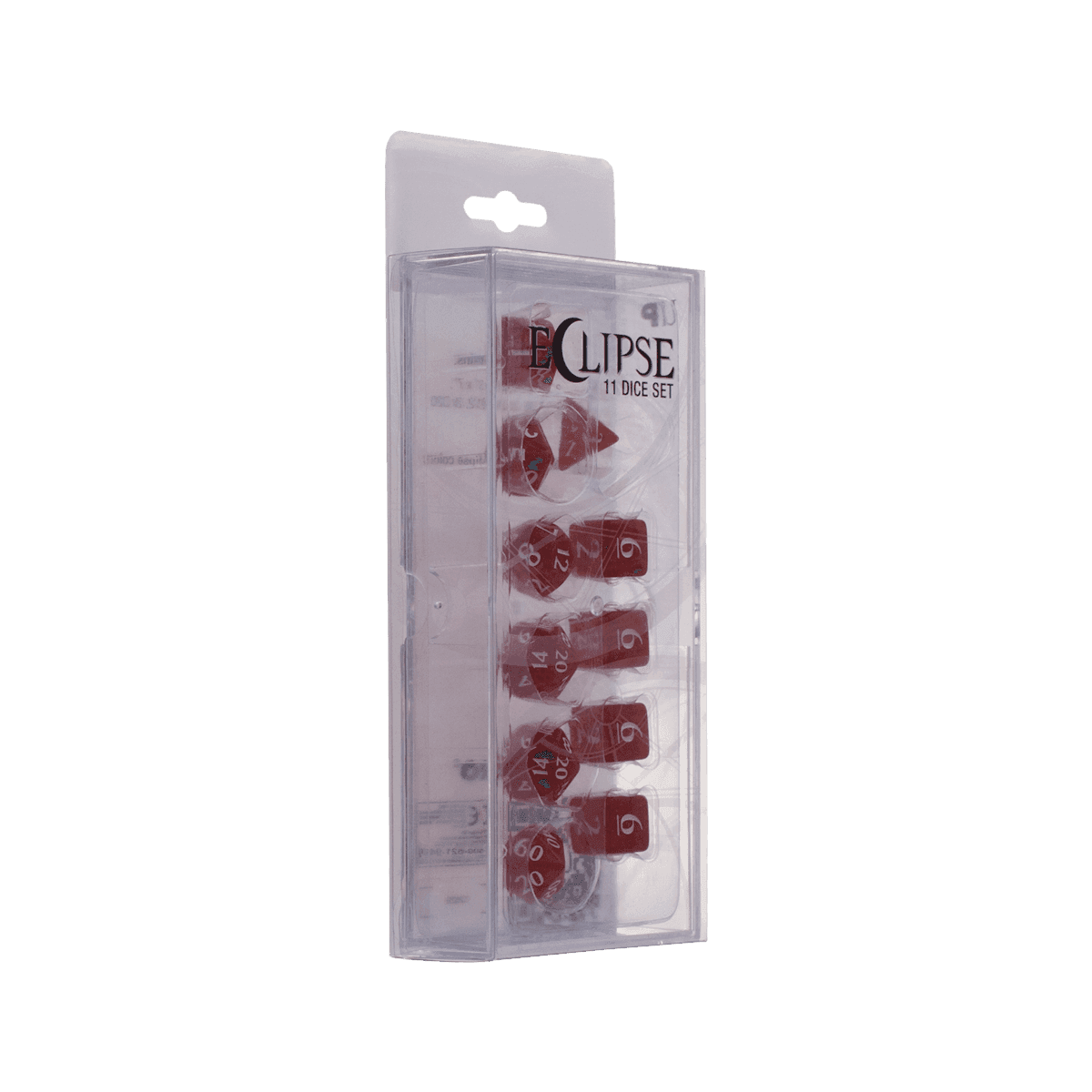 Ultra PRO: 11-Dice Set - Eclipse (Apple Red) - 