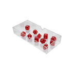 Ultra PRO: 11-Dice Set - Eclipse (Apple Red) - 