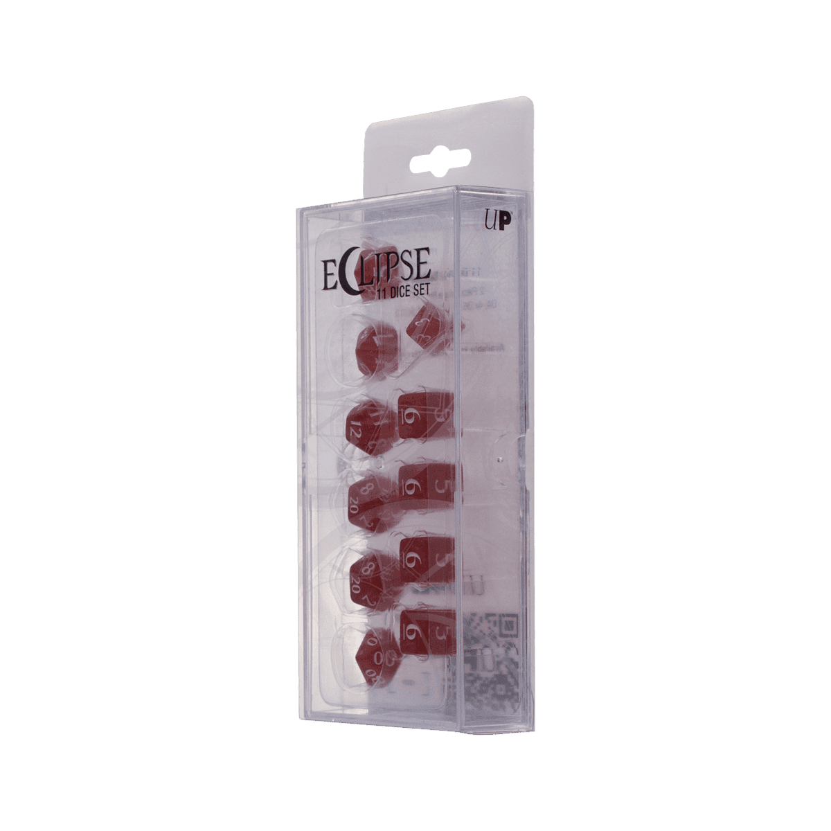 Ultra PRO: 11-Dice Set - Eclipse (Apple Red) - 